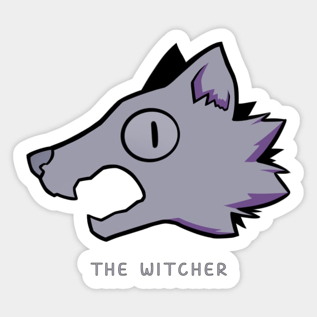 Witcher Sticker by Susto